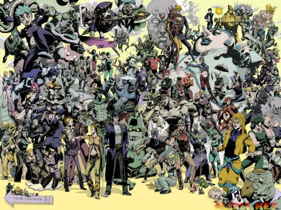 TGS 2012 《喬喬全明星大亂斗》攝屏游戲演示，動漫開發的格斗盛宴